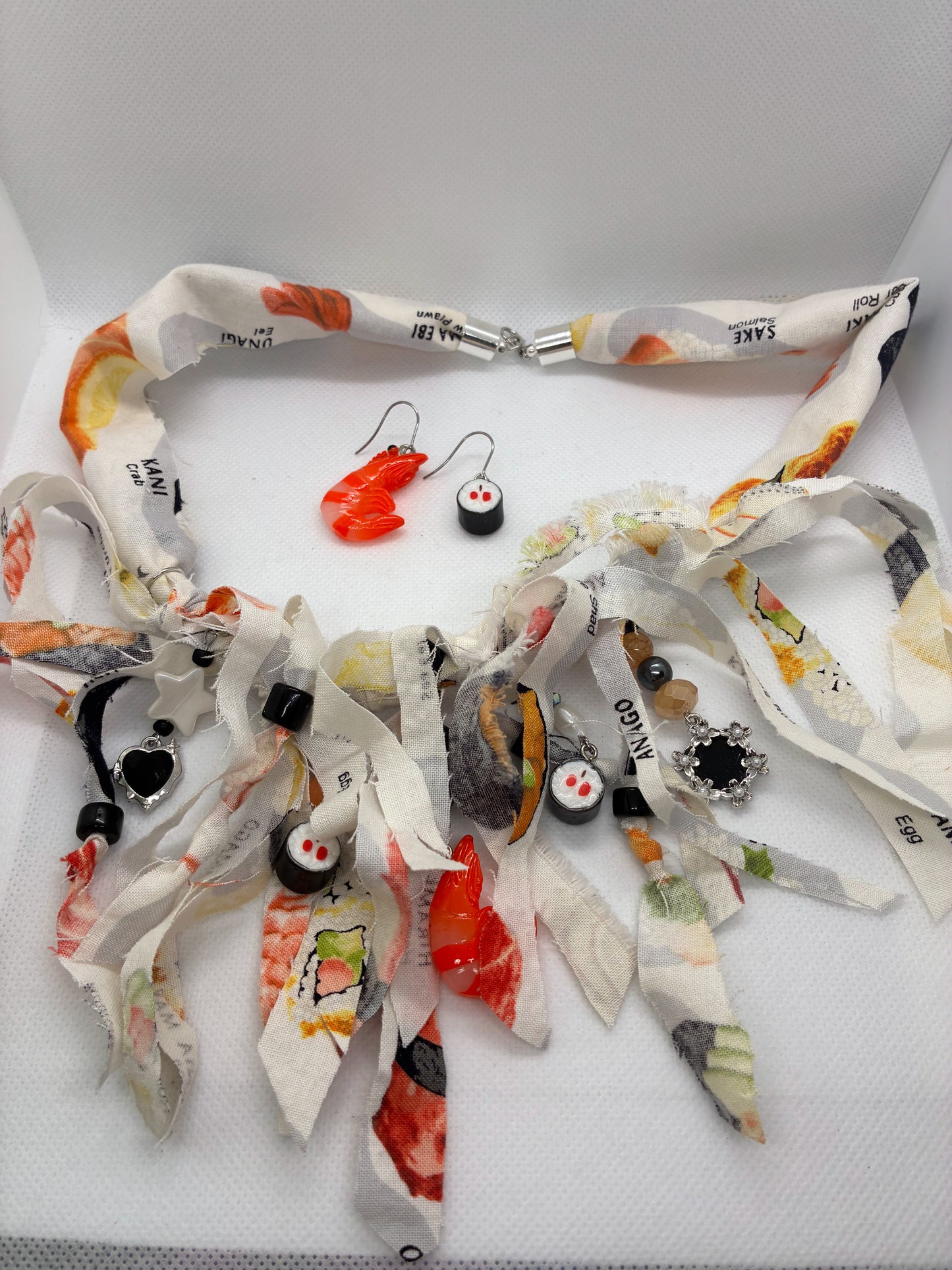 Unagi Fabric Necklace