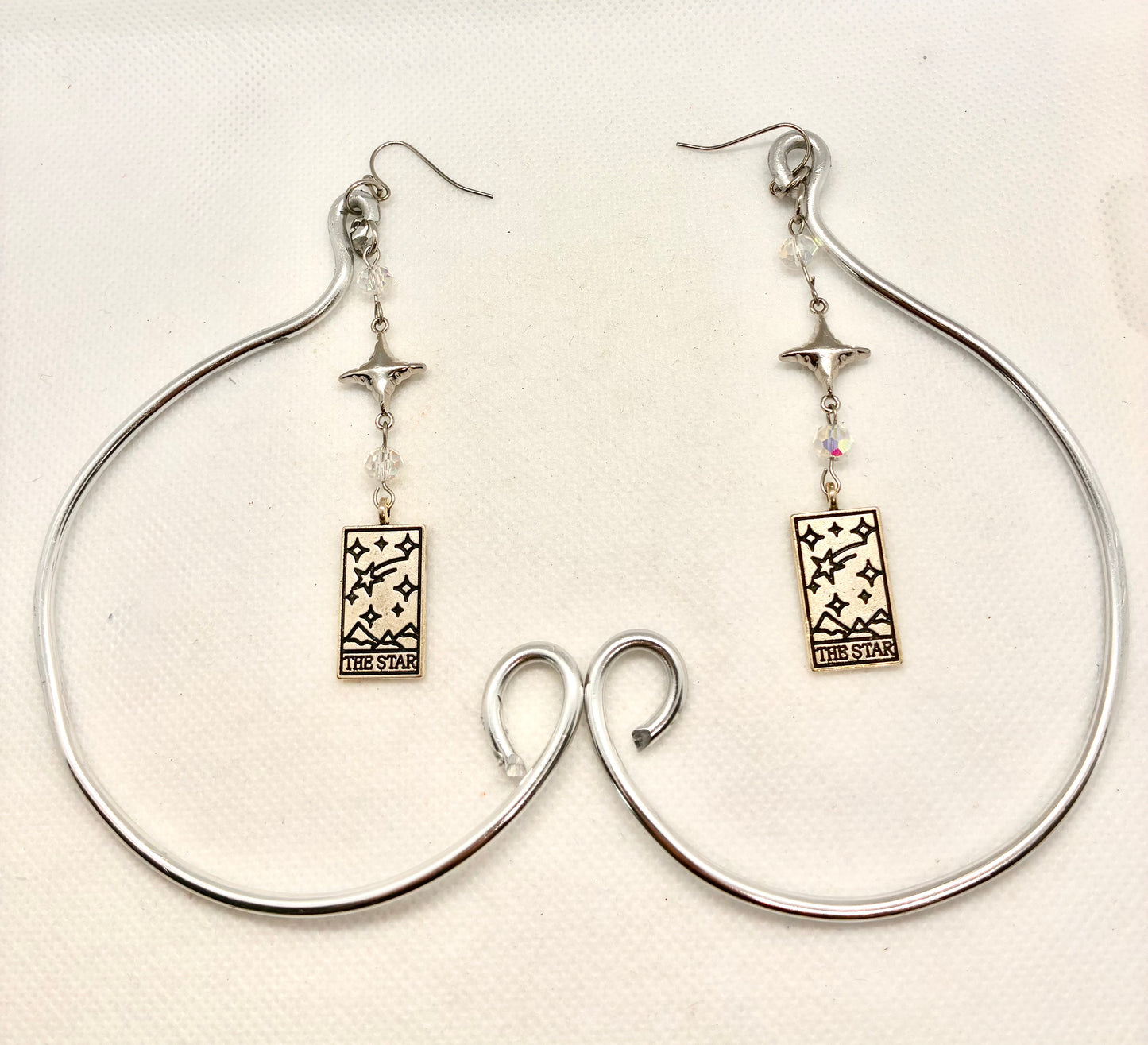 Dramatic Star Card Hoops
