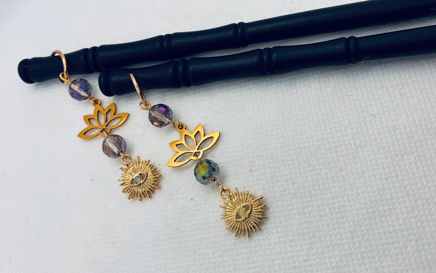 Lotus Hair Sticks