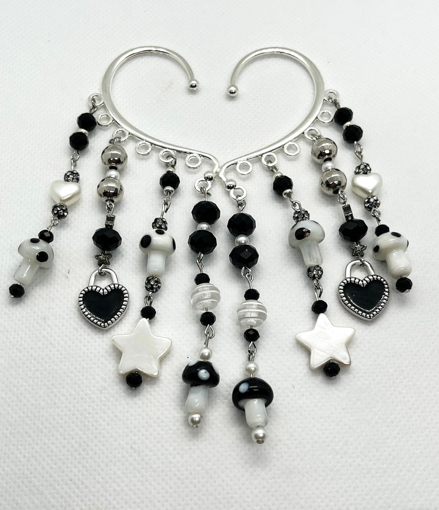 B&W Mushie Cuffs