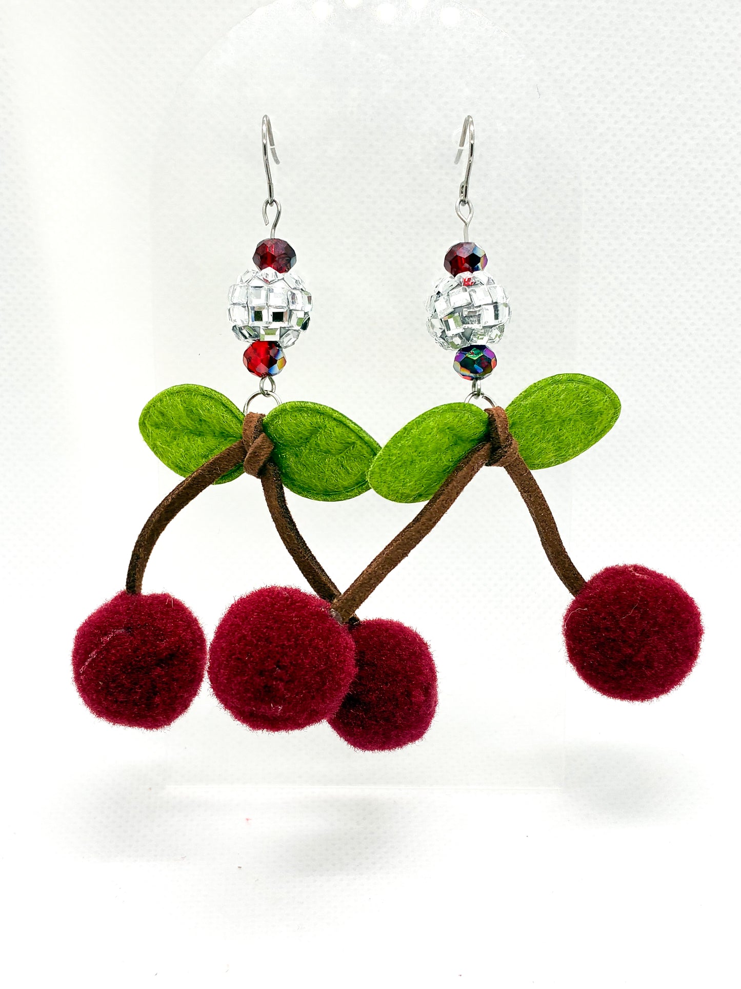 Disco Cherry Earrings