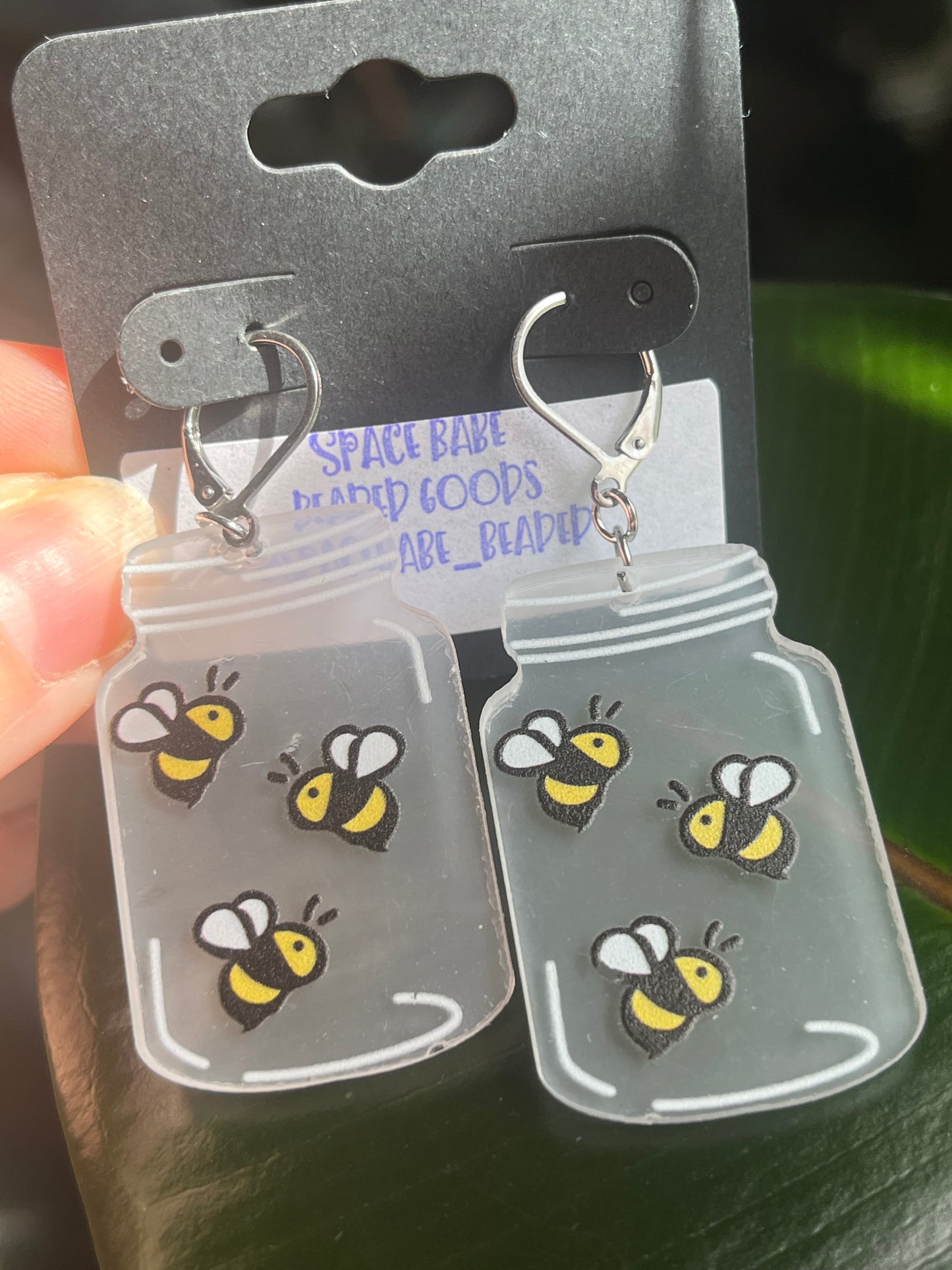 Bee Jar Earrings