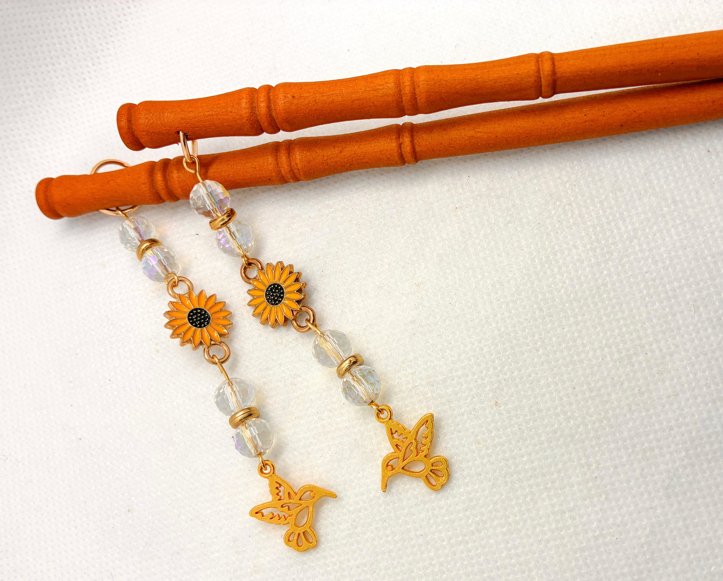 Hummingbird Hair Sticks
