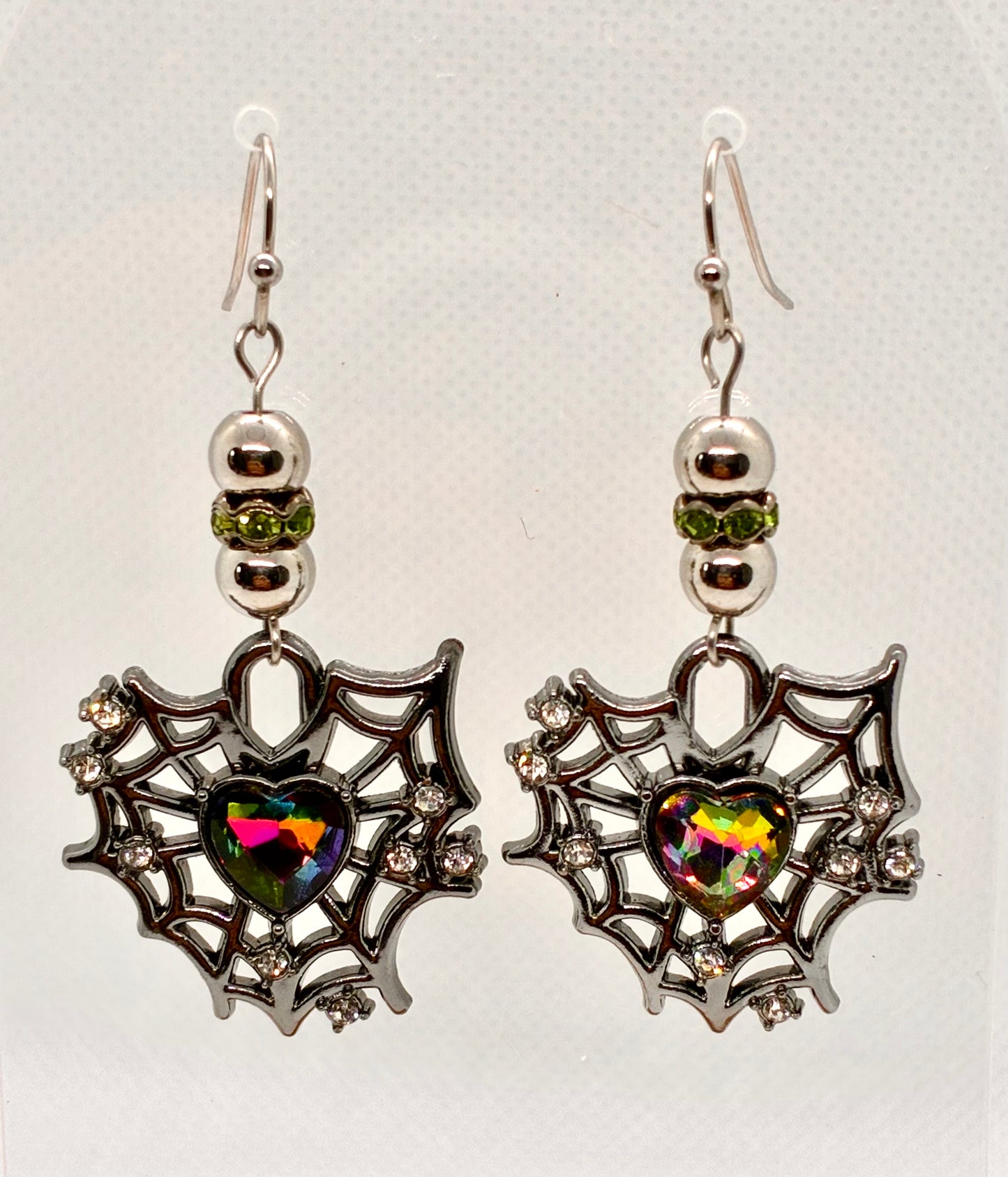Dark Web Earrings