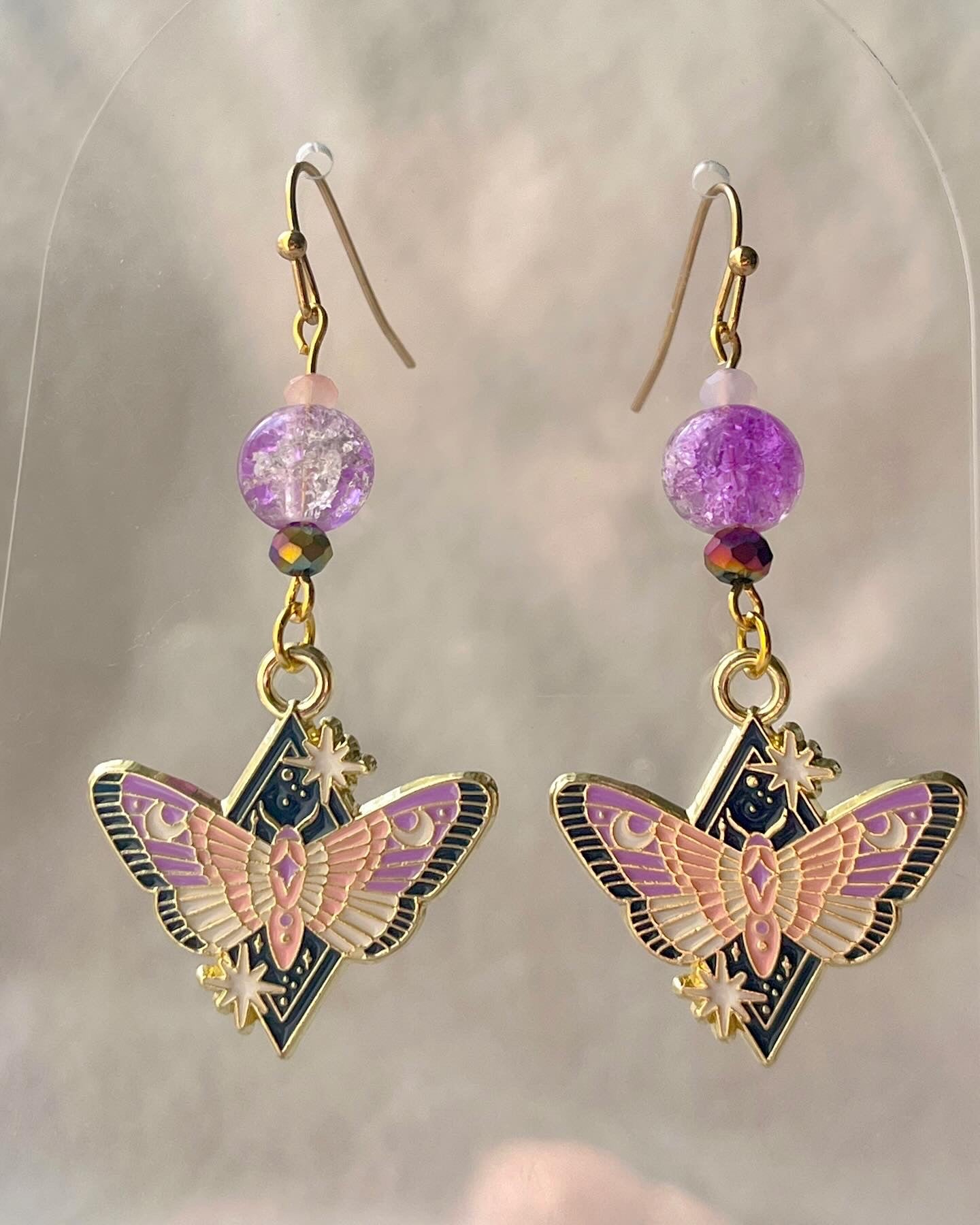 Moth Earrings