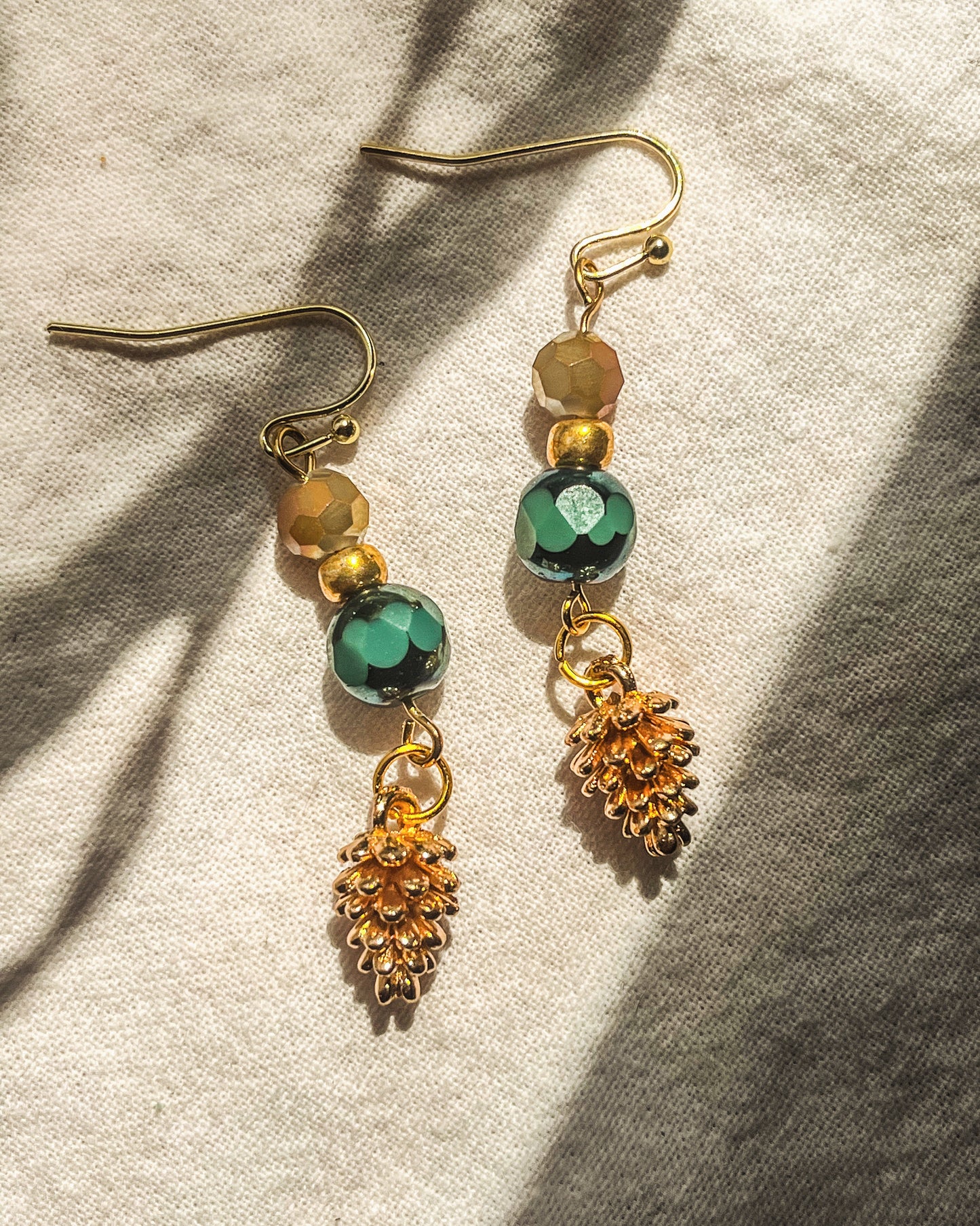 Pinecone Earrings