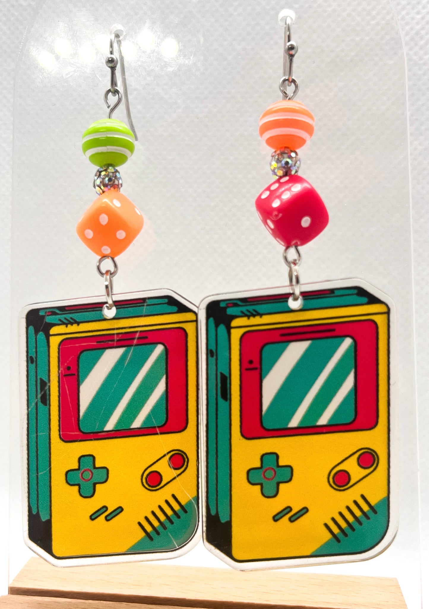 Game Girl Earrings