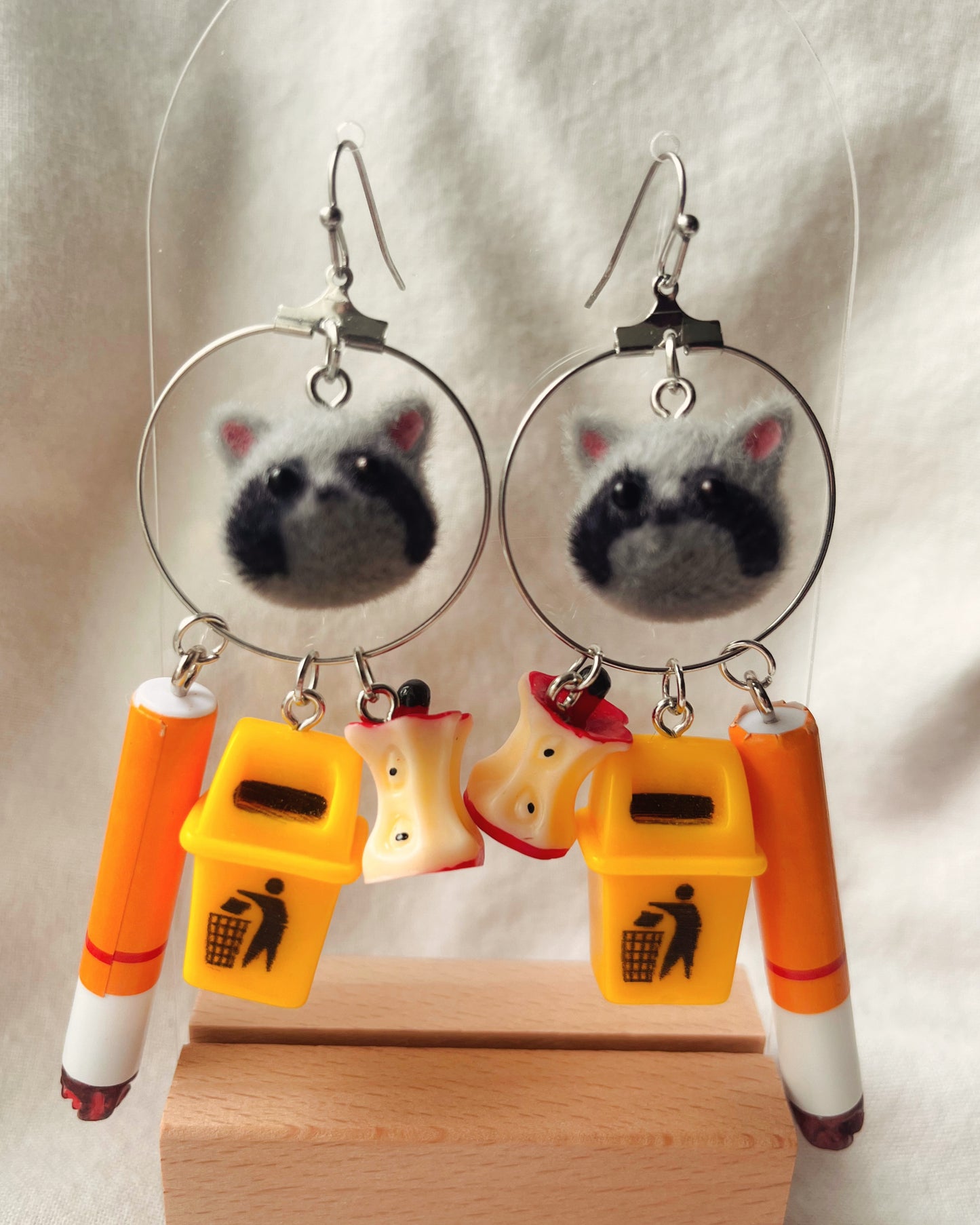 Trash Panda Earrings