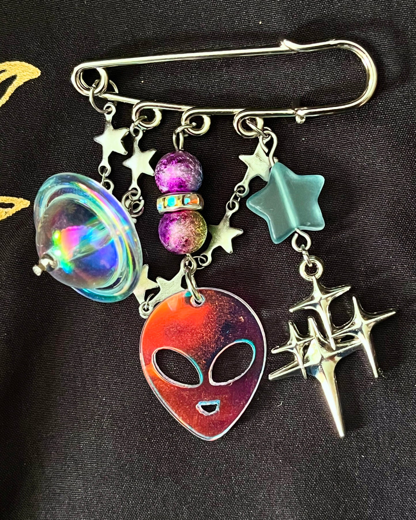 Alien Brooch