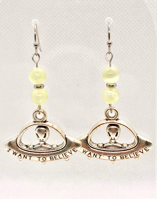 I Want To Believe Earrings