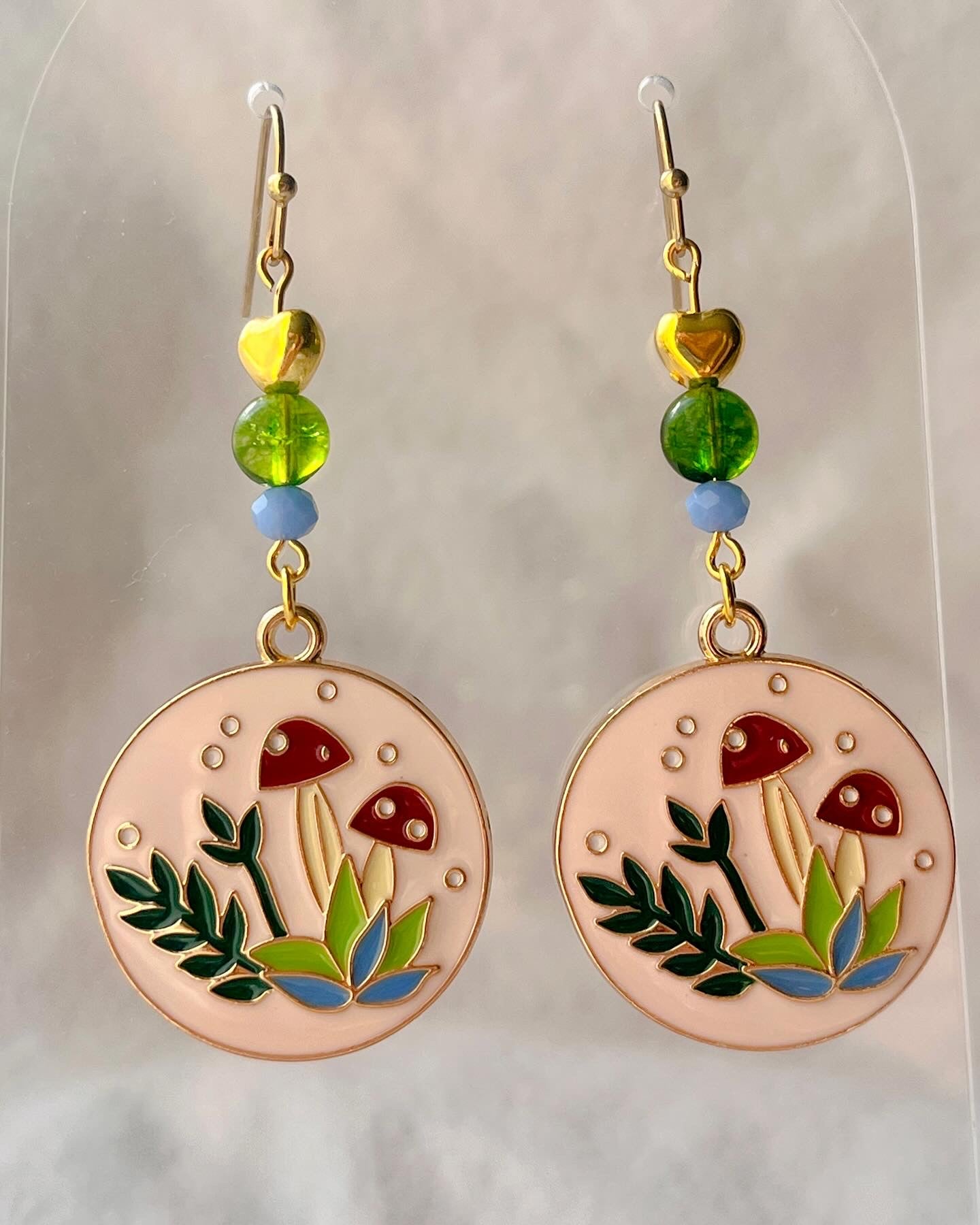 Mushroom Earrings