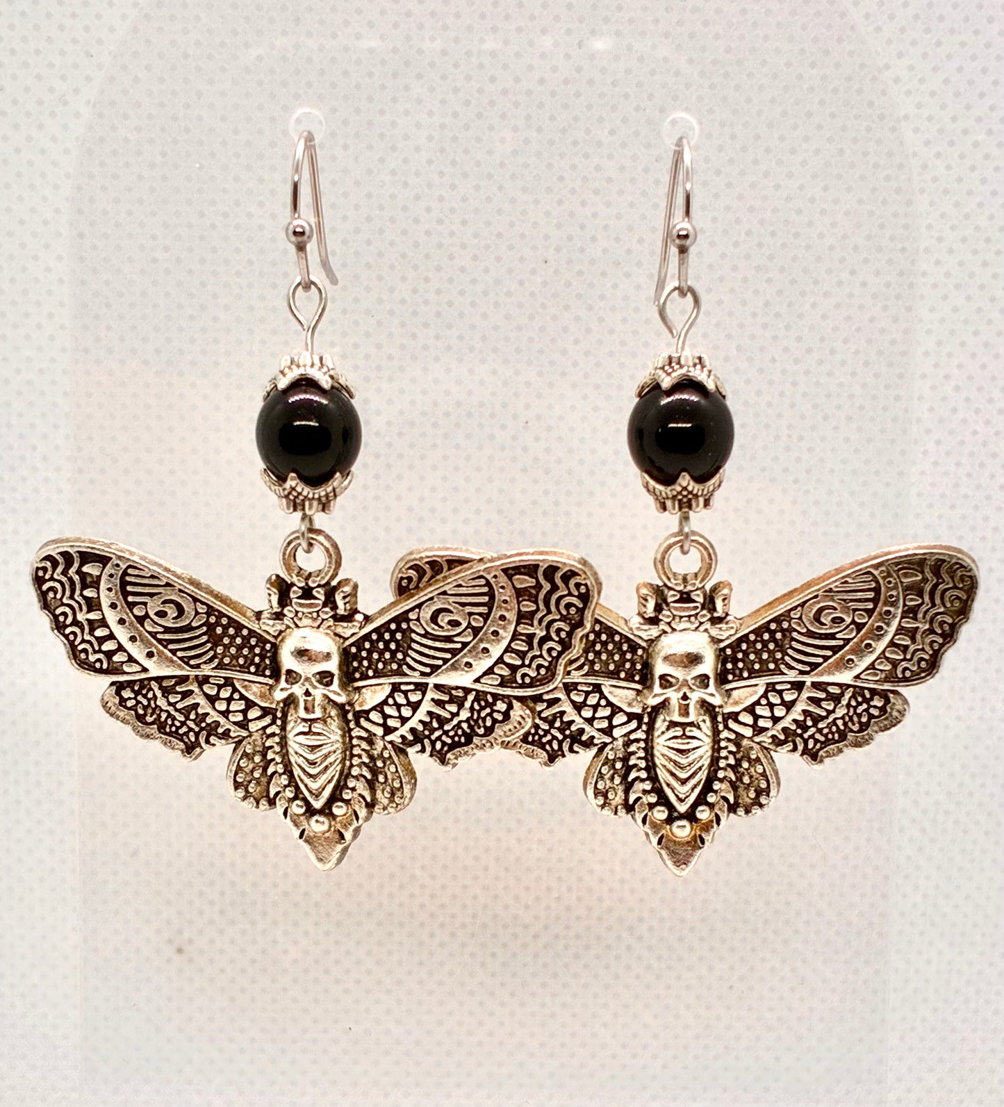 Death Moth Earrings