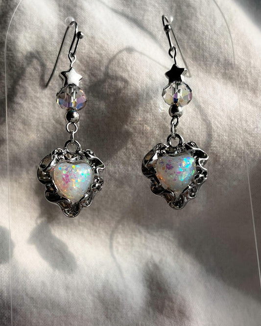 Opal-Like Hearts