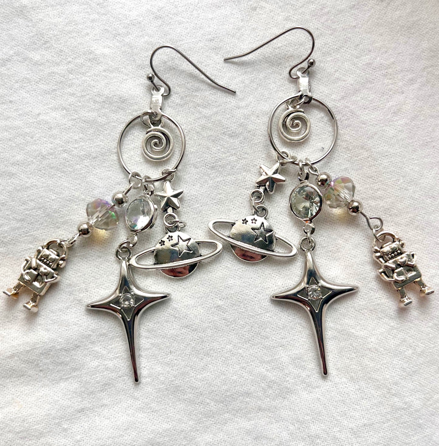 Space Bot Earrings