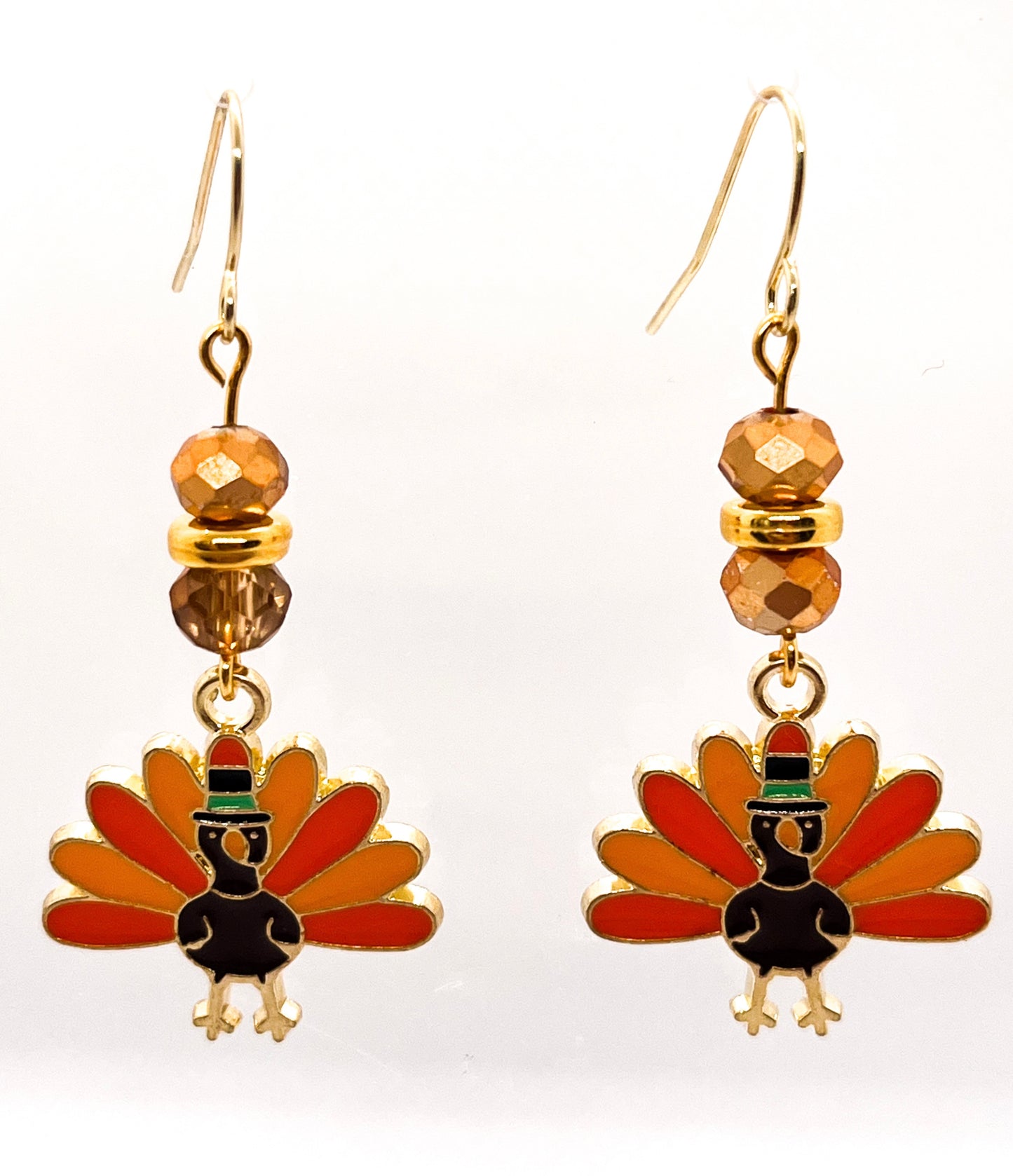 Tail Feather Earrings