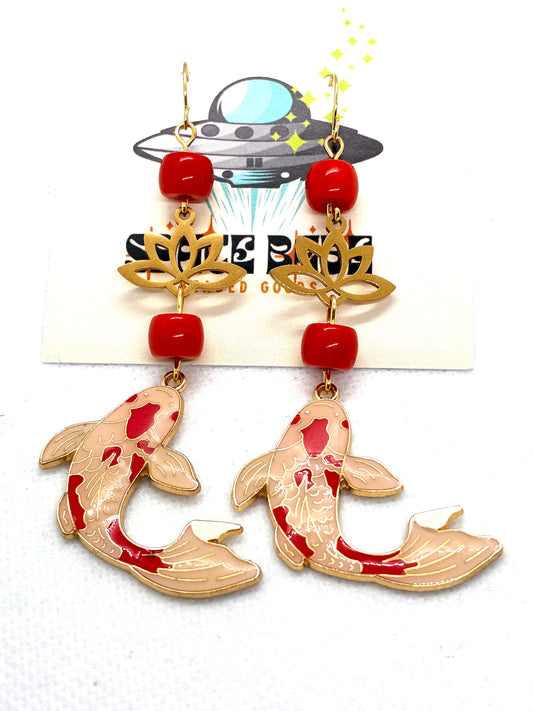 Koi Earrings
