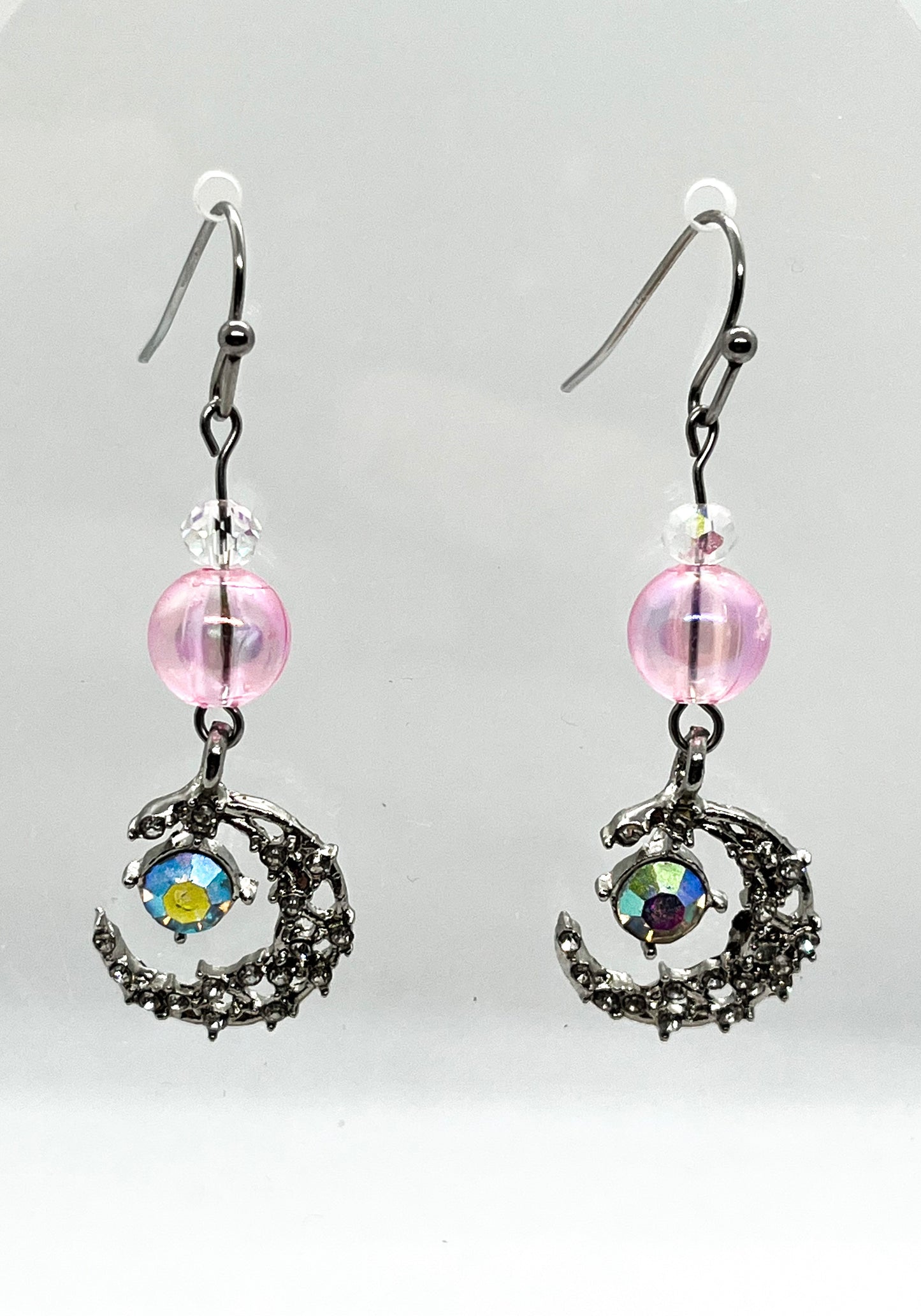 Pink Moon Earrings