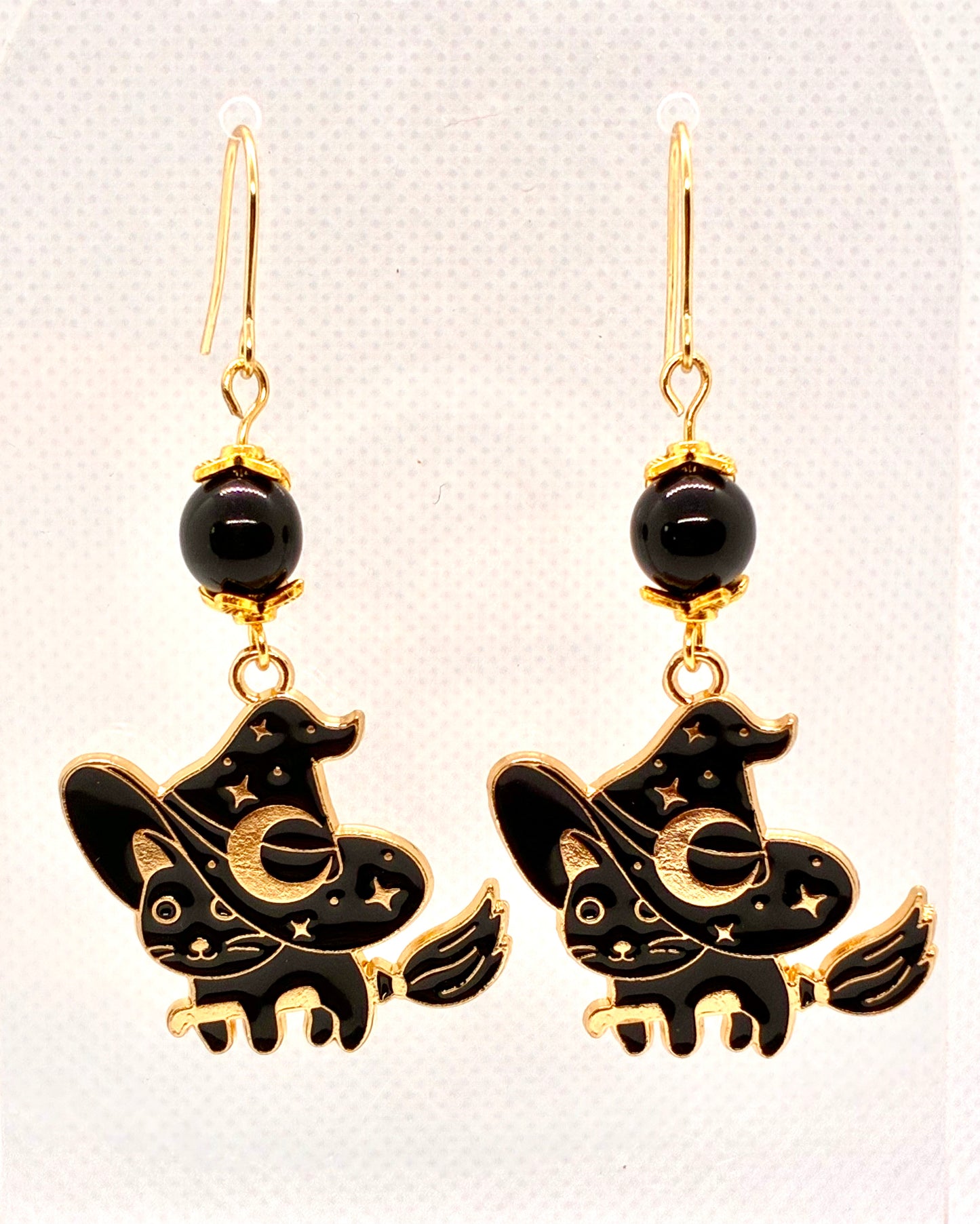 Witchy Cat Earrings