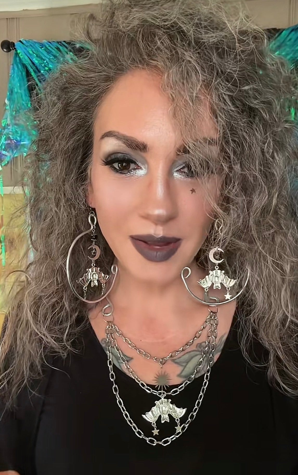 Bat Country Earring & Necklace Set