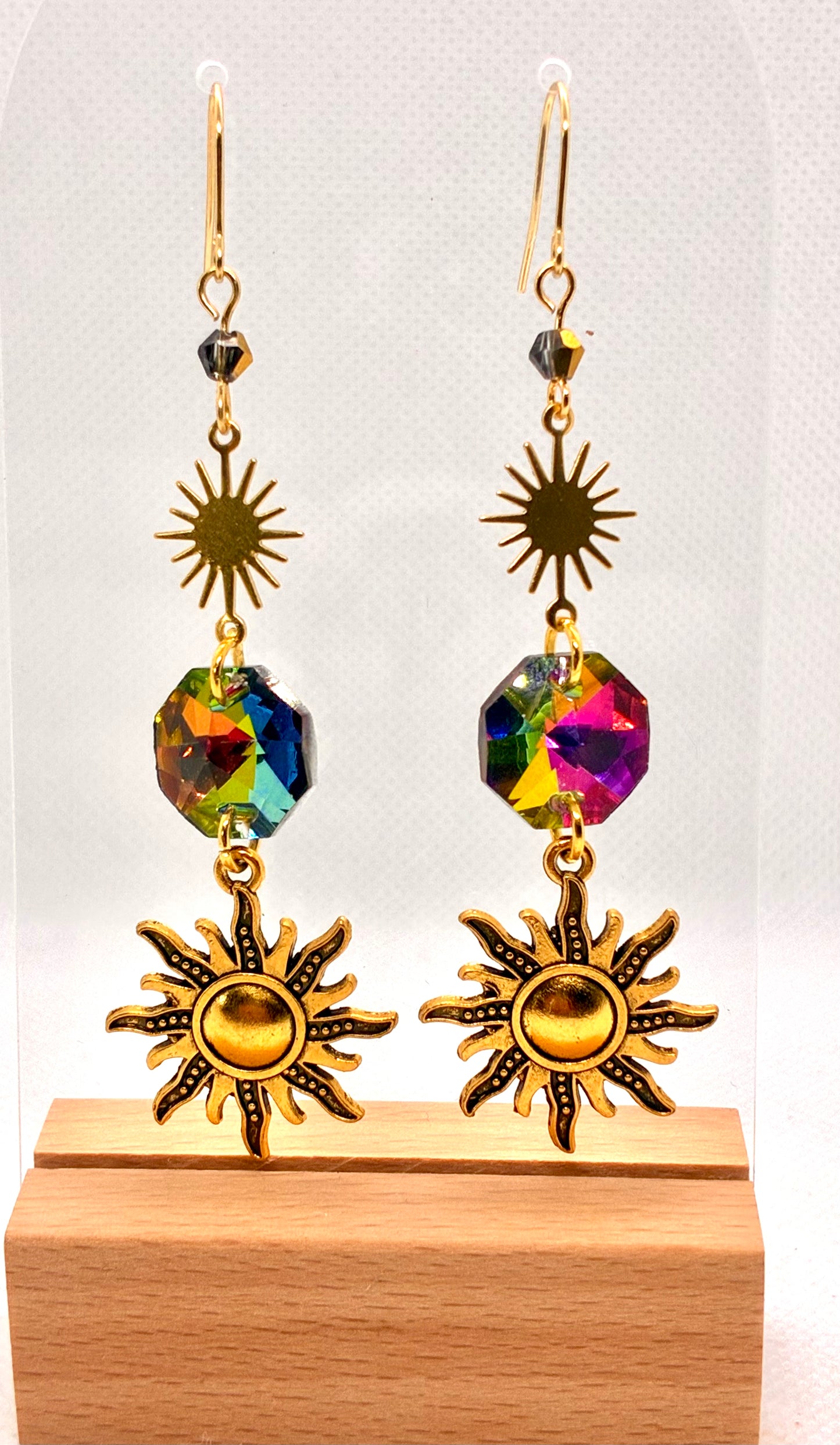 Golden Sun Earrings