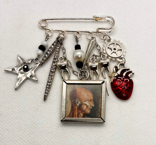Anatomy Brooch