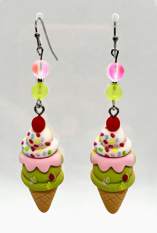 Triple Scoop Earrings